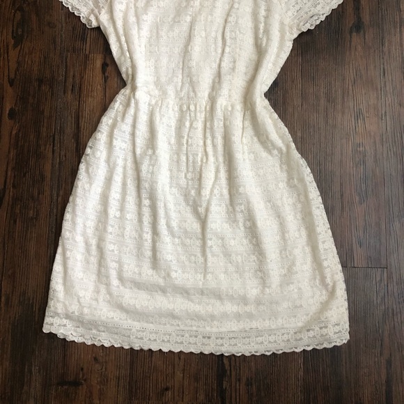 Free People White Lace Cottagecore Dress - Picture 3 of 5
